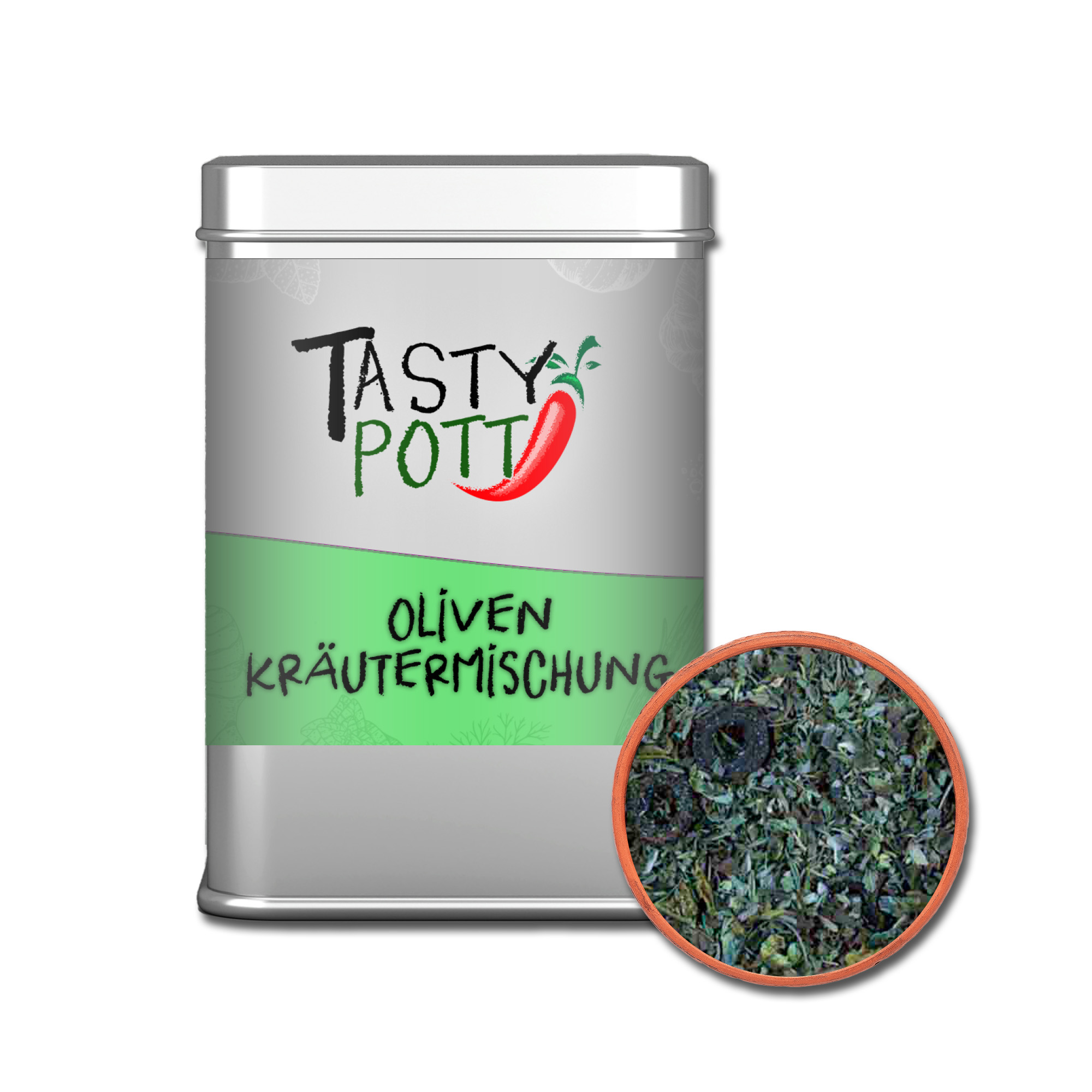 Tasty Pott Oliven Kräutermischung 50g Dose