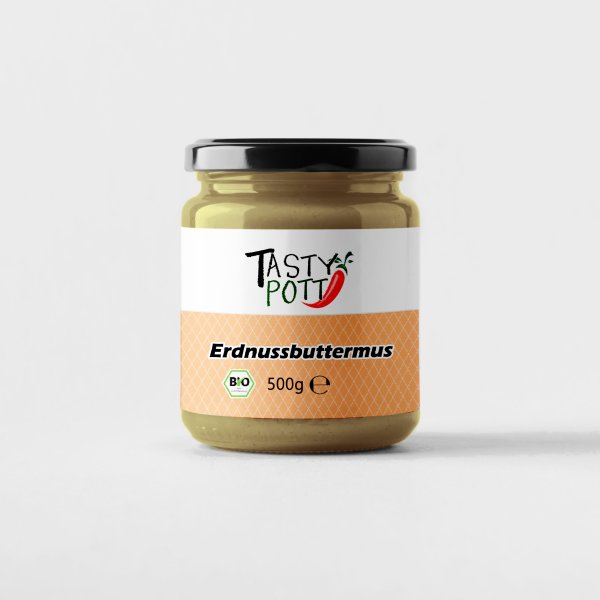 Tasty Pott Bio Erdnussbuttermus 500g