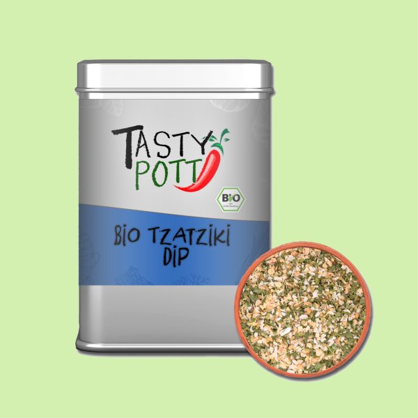 Tasty Pott Bio Tzatziki Dip 100g Gewürzmischung