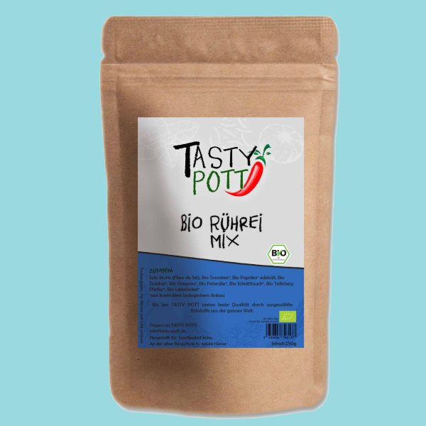 Tasty Pott Bio Rührei Mix Gewürzmischung Nachfüllbeutel 250g
