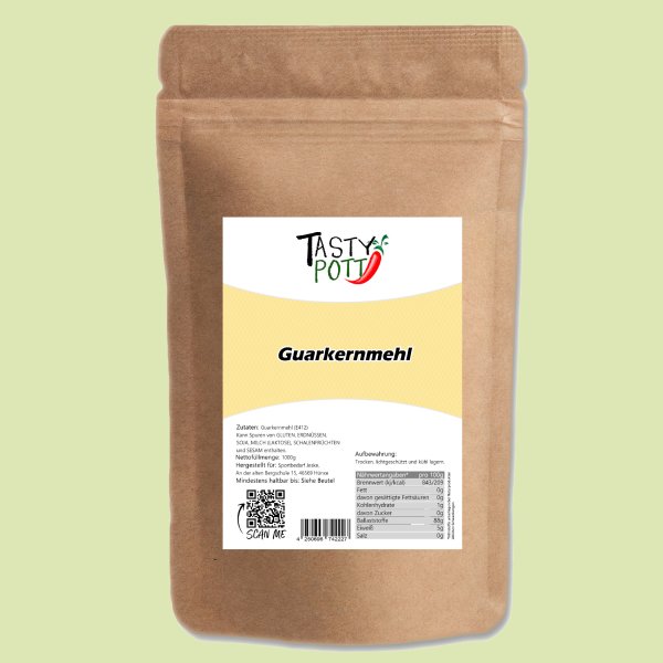 Tasty Pott Guarkernmehl 1000g Beutel