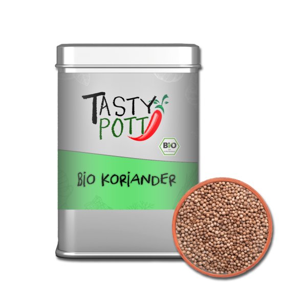 Tasty Pott Bio Koriander - ganz - 60g