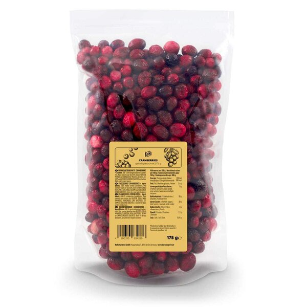 KoRo Gefriergetrocknete Cranberrys 175 g