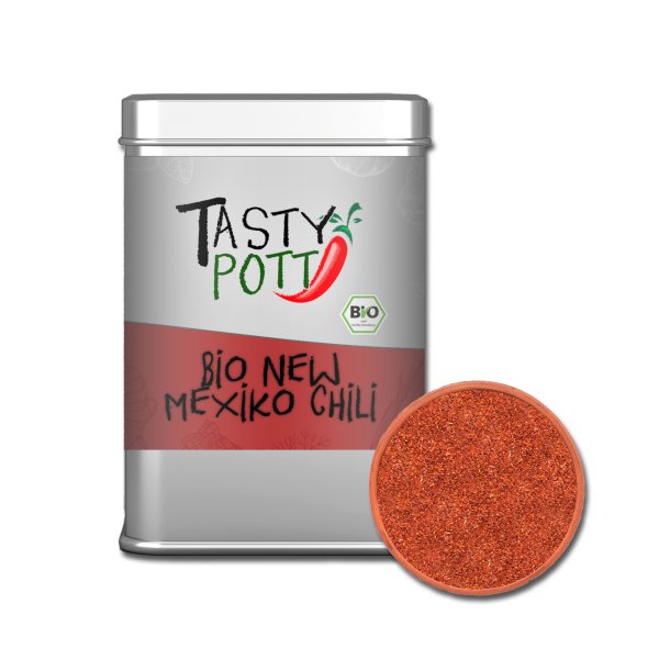 Tasty Pott Bio New Mexiko Chili Pulver 80g