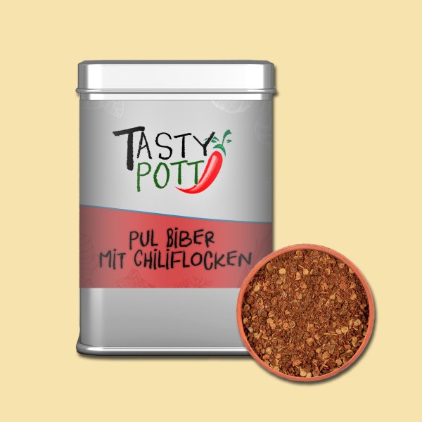 Tasty Pott Pul Biber - mit Chiliflocken 50g Dose