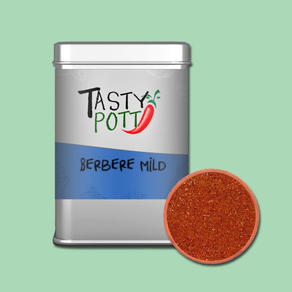 Tasty Pott Berbere | Äthiopisches Gewürz 70g Dose