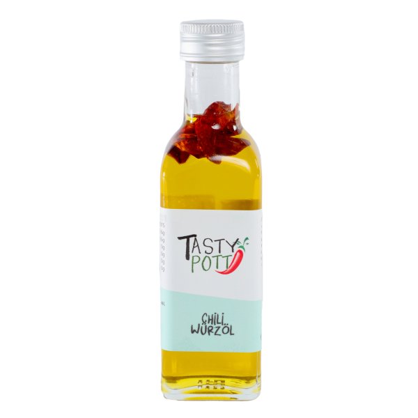 Tasty Pott Chili Würzöl 100ml Flasche