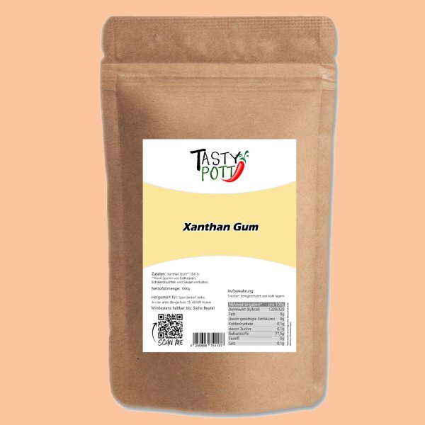 Tasty Pott Xanthan Gum Bindemittel 1000g