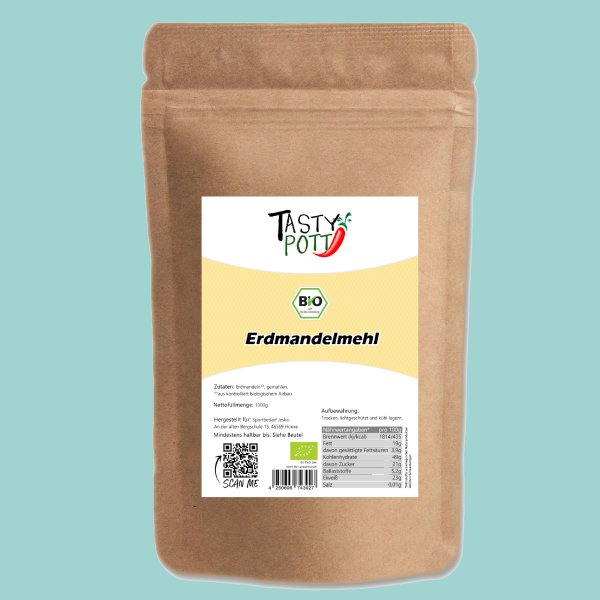 Tasty Pott Bio Erdmandelmehl 1Kg