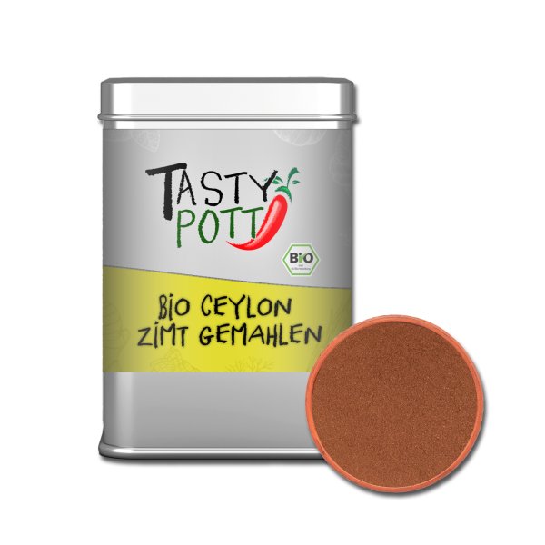 Tasty Pott Bio Ceylon Zimt Pulver 100g