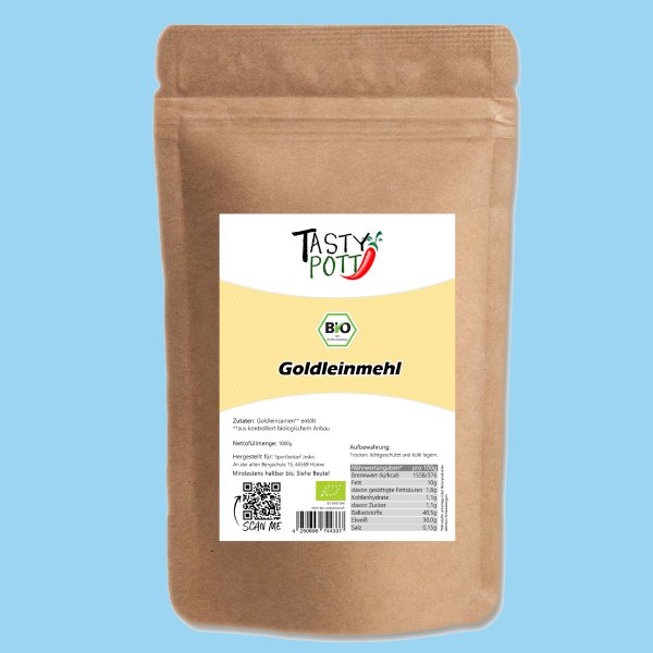 Tasty Pott Bio Goldlein Mehl 1Kg