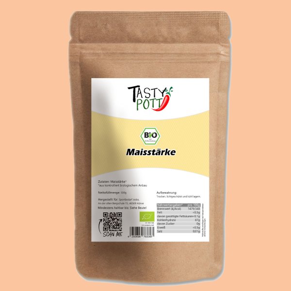 Tasty Pott Bio Maisstärke 500g