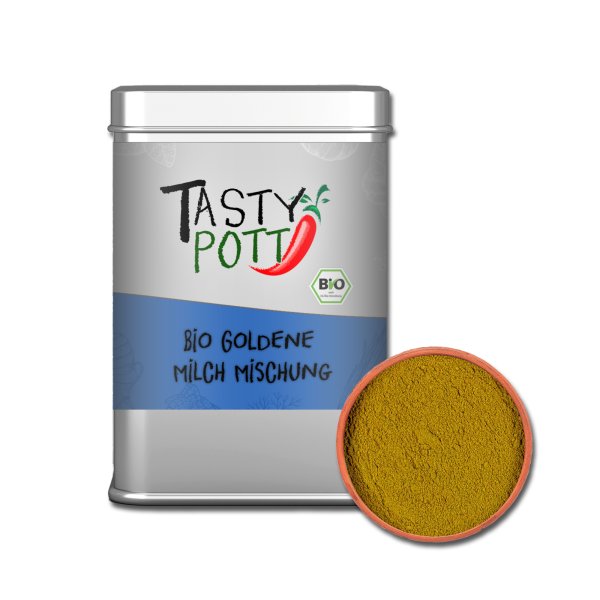 Tasty Pott Bio Goldene Milch Mix 80g Gewürzmischung