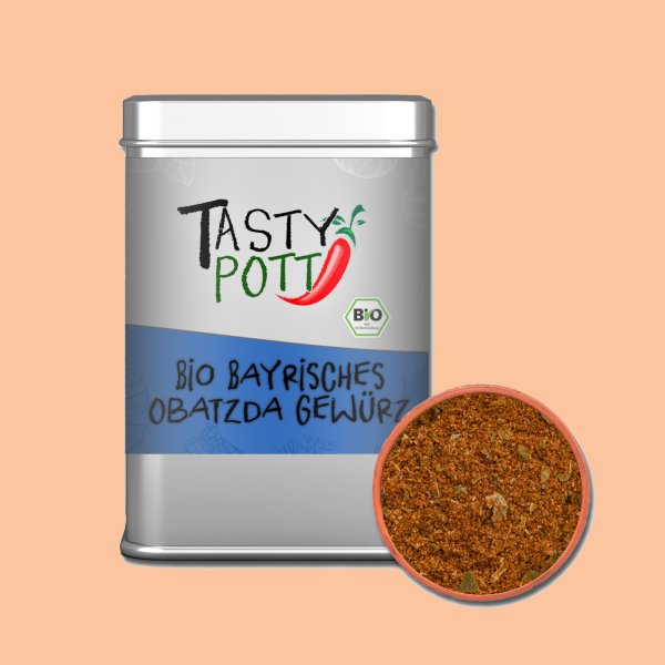 Tasty Pott Bio Bayrisches Obatzda Gewürz 100g Gewürzmischung