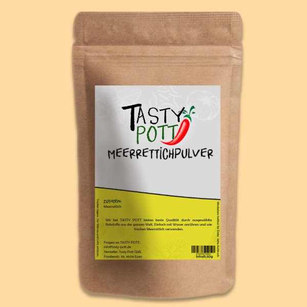 Tasty Pott Meerrettichpulver 250g Beutel