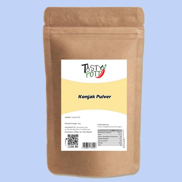 Tasty Pott Konjak Pulver 250g Beutel