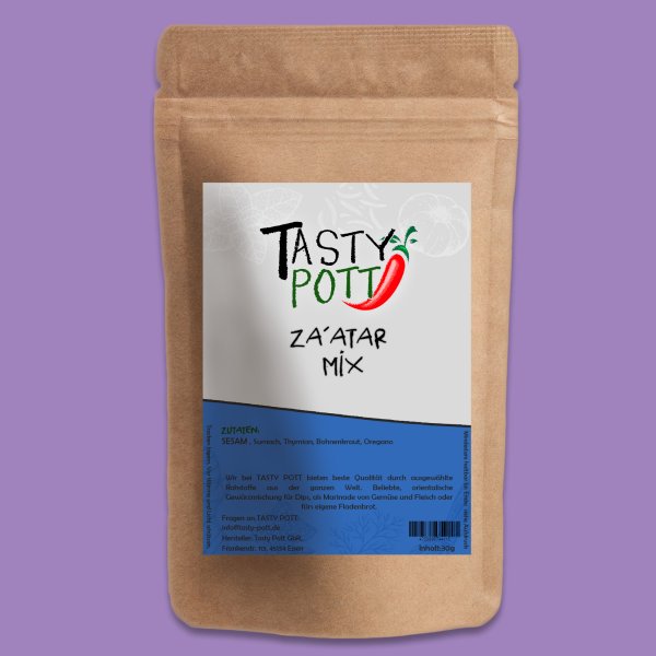 Tasty Pott Za´atar Mix 250g Beutel